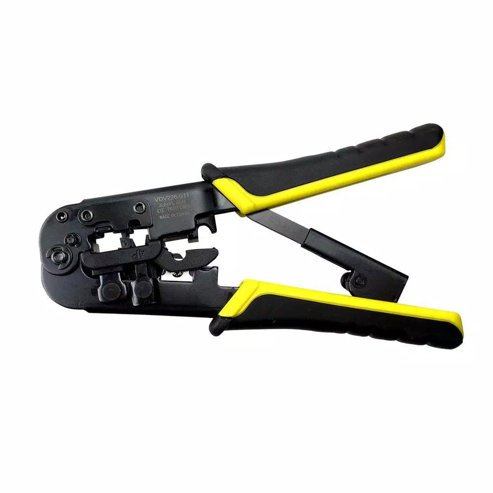 Klein Tools Twisted Pair Installation Kit with Crimper, Stripper, and Punch Down Tool