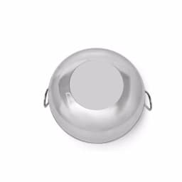 Unbranded 3.25 Qt. Stainless Steel Balti Pan with Dual Handles thumbnail 3
