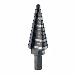 Milwaukee #4 Step Drill Bit, 3/16 in. - 7/8 in. x 1/16 in., 2-Pack thumbnail 4