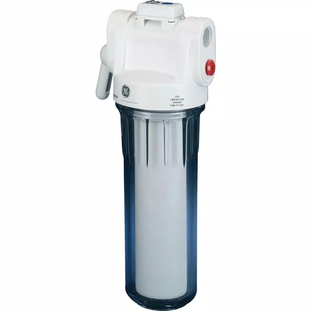 GE Whole House Water Pre-Filtration System with 3-Position Bypass Valve