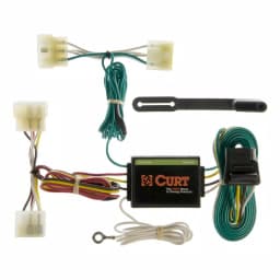 CURT Custom Vehicle-Trailer Wiring Harness for Isuzu Pickup, 4-Way Flat Output T-Connector thumbnail 1