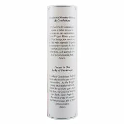 Stonebriar Collection 8 in. Virgin of Guadalupe LED Flameless Prayer Candle thumbnail 4