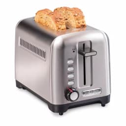 Hamilton Beach Professional 2-Slice Stainless Steel Wide Slot Toaster thumbnail 1
