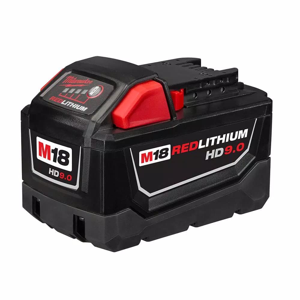 Milwaukee M18 REDLITHIUM HIGH DEMAND 9.0 Ah Battery Pack (2-Pack)