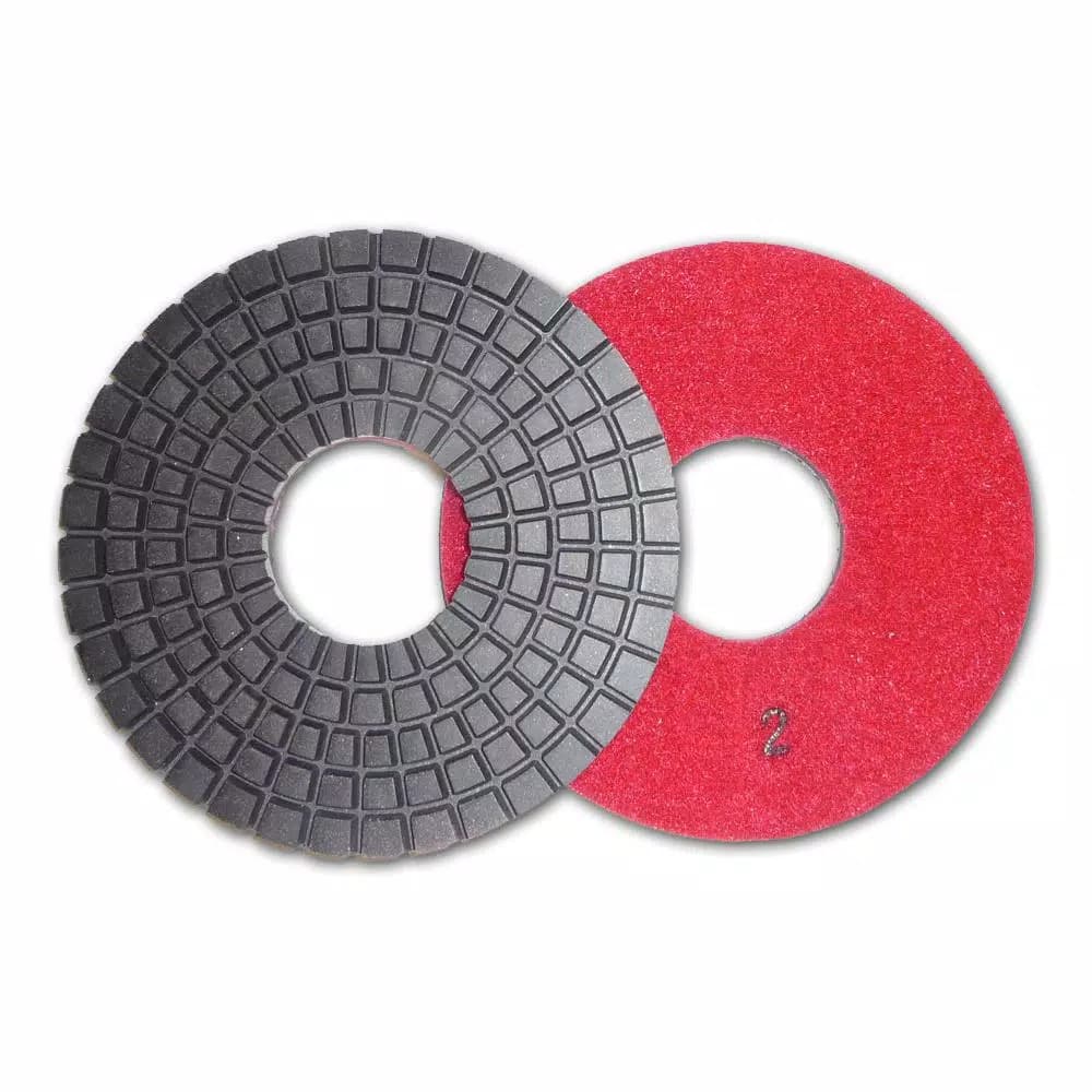 Unbranded Con-Shine 6 in. 5-Step Dry/Wet Diamond Polishing Pads Set of 5