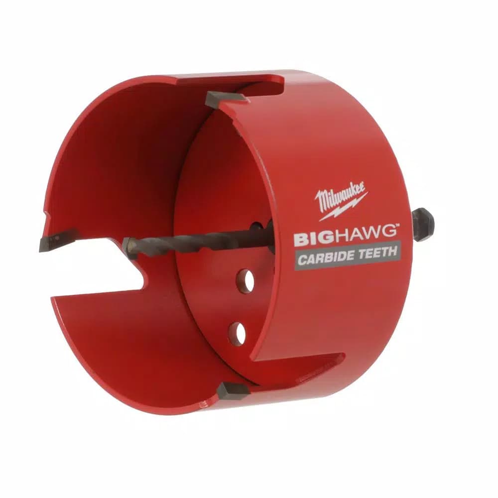 Milwaukee BIG HAWG Carbide Hole Saw Kit, 8-Piece Multi-Material Set