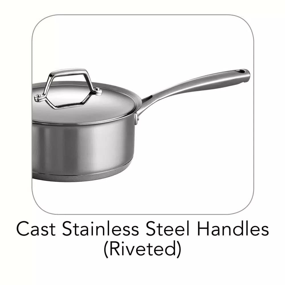 Tramontina Gourmet Prima 3 Qt. Stainless Steel Sauce Pan with Lid