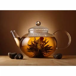 GROSCHE Monaco 42 oz. Borosilicate Glass Loose Leaf Teapot with Infuser thumbnail 4