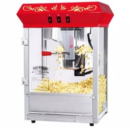 Great Northern Popcorn All-Star 8 oz. Red Countertop Popcorn Machine thumbnail 1