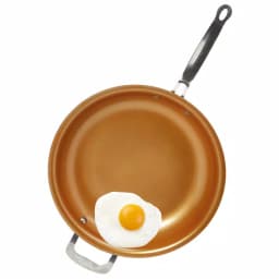 Unbranded Kitchen Details 12 in. Aluminum Nonstick Copper Frying Pan with Induction Bottom thumbnail 4