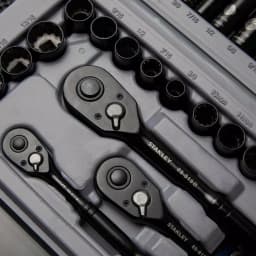 STANLEY 201-Piece Mechanics Tool Set with Black Chrome Finish thumbnail 5
