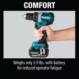 Makita 18V LXT Brushless 1/2 in. Driver-Drill Kit with Two 5.0 Ah Batteries, Charger, and Bag thumbnail 8