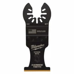 Milwaukee 1-3/8 in. Carbide Universal Fit Extreme Metal Cutting Oscillating Multi-Tool Blade thumbnail 1