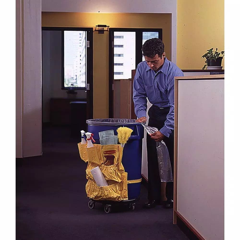 Rubbermaid Commercial Products Rubbermaid Commercial Brute Trash Can Caddy Bag for 32 or 44 Gallon Bins