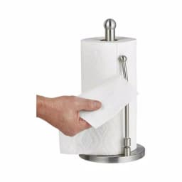 Alpine Industries Alpine Stainless Steel Paper Towel Holder with Spring-Loaded Tension Arm thumbnail 2
