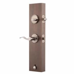 Copper Creek Colonial Handleset with Waverlie Lever Trim, Antique Nickel thumbnail 4