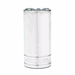 Husky 1/2 in. Drive 12-Point Deep Metric Socket, 29mm thumbnail 1