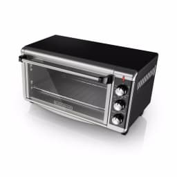 BLACK+DECKER 1500W 8-Slice Stainless Steel Convection Toaster Oven with Broiler thumbnail 3