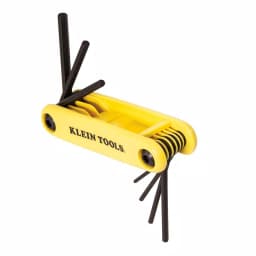 Klein Tools Grip-It Hex Key Set, 9-Piece SAE Folding Set thumbnail 5