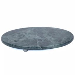 Creative Home Green Marble 12 in. Round Serving Board thumbnail 1