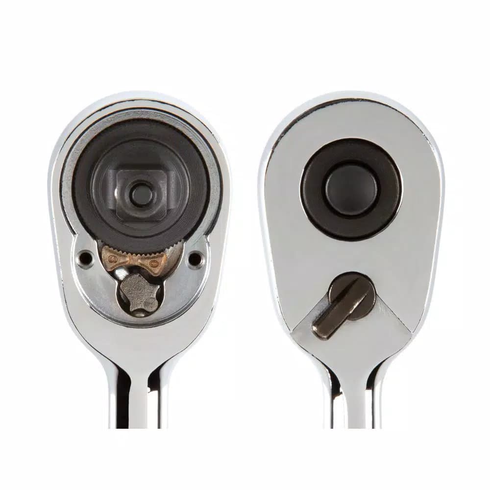 Tekton 1/4 Inch Drive x 6 Inch Quick-Release Ratchet, 90-Tooth Ultra-Compact Design