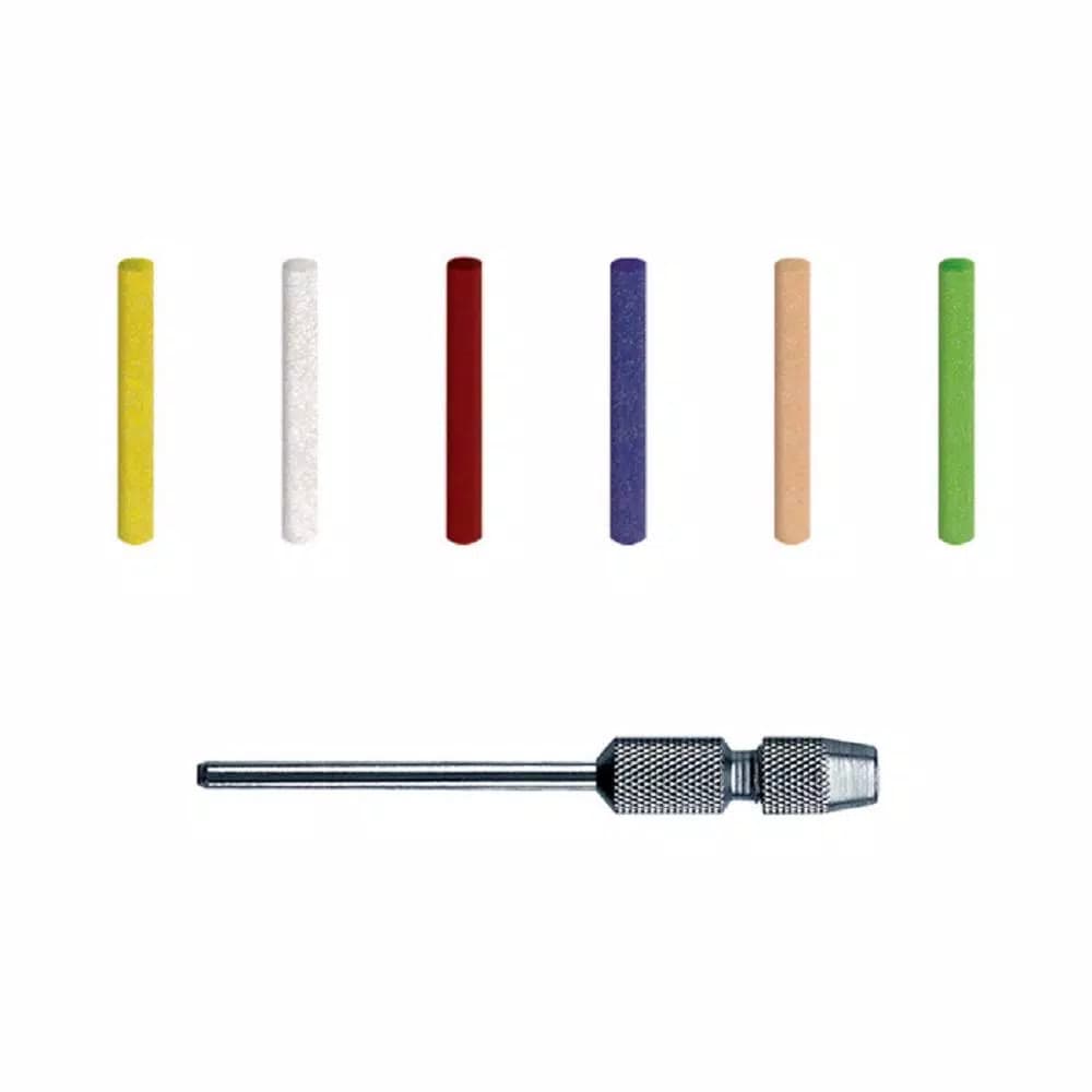 Dedeco Sunburst 49-Piece Thermoplastic Polishing Pin Set with 3 mm Mandrel
