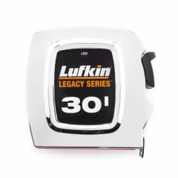 Lufkin Legacy Series 1 in. x 30 ft. Chrome Tape Measure thumbnail 2