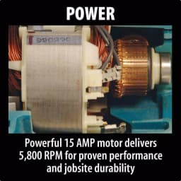 Makita 7-1/4 in. 15 Amp Corded Circular Saw with 24T Carbide Blade and LED Lights thumbnail 12