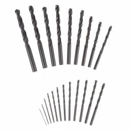 Stalwart 21-Piece HSS 4241 High-Speed Steel Drill Bit Set with Black Oxide Finish and Carrying Case thumbnail 4