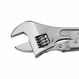 Stanley MaxGrip 10 in. Locking Adjustable Wrench, Chrome Vanadium Steel thumbnail 3