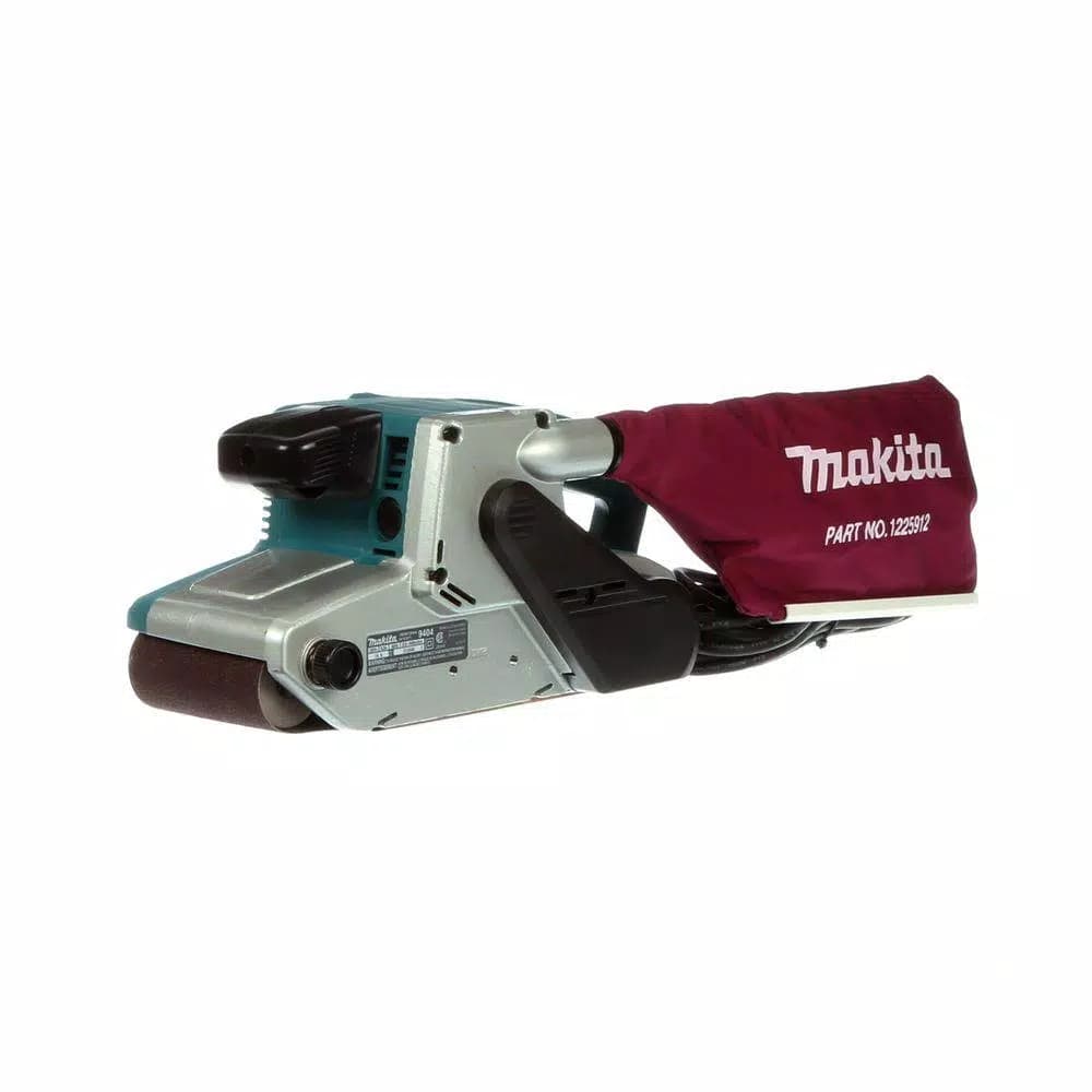 Makita 9404 4 in. x 24 in. Corded Variable Speed Belt Sander, 8.8 Amp