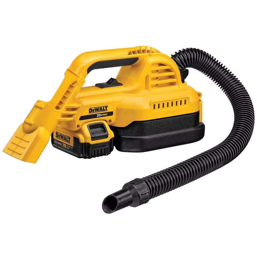DEWALT 20V MAX Lithium-Ion 1/2 Gal. Wet/Dry Portable Vacuum Kit