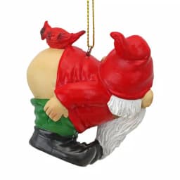 Design Toscano Loonie Moonie Gnome Holiday Ornament, Hand-Painted Resin thumbnail 4