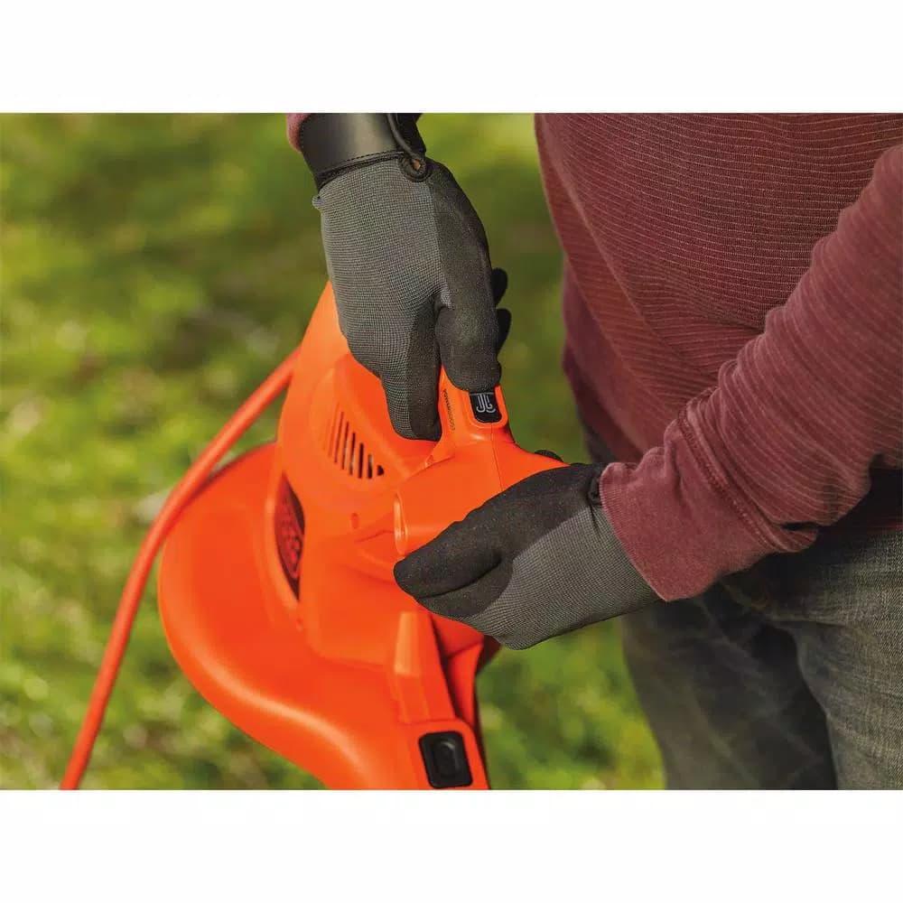 BLACK+DECKER VACPACK 3-in-1 Corded Electric Backpack Leaf Blower, Vacuum, and Mulcher - 250 MPH, 400 CFM, 12 Amp