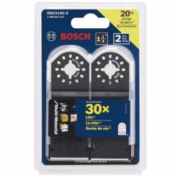 Bosch 1-1/4 in. Carbide-Tooth Oscillating Tool Plunge Cut Blades for Wood and Metal (2-Pack) thumbnail 3