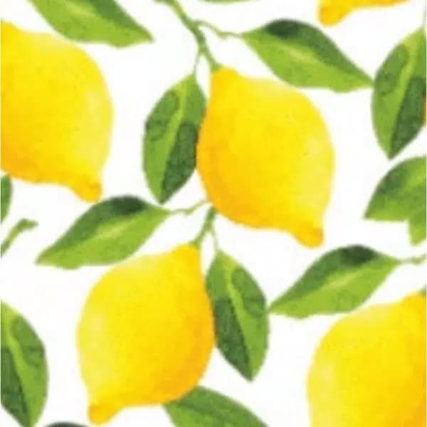Sugar Plum Party SugarPlum Lemon Paper Lunch Napkins, 32-Piece Set