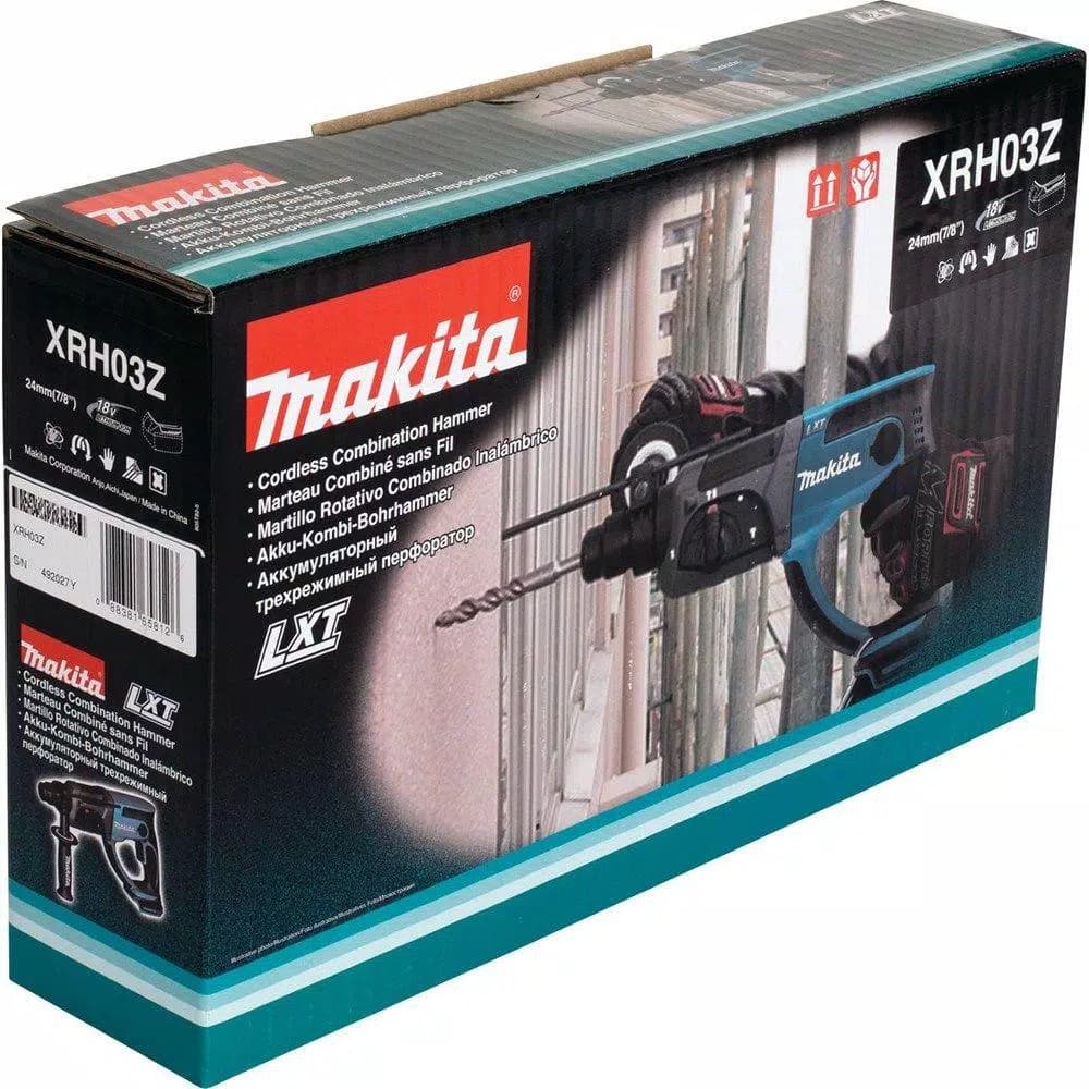 Makita 18V LXT Cordless SDS-Plus 7/8 in. Rotary Hammer Drill (Tool Only)