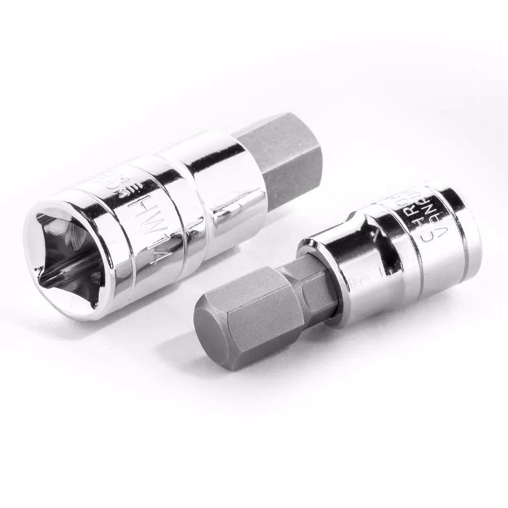 Stark Metric MM Pro-Grade 13-Piece Hex Bit Socket Set, S2 Steel & Cr-V Alloy