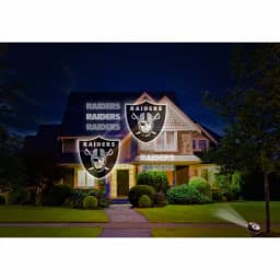 Unbranded NFL Oakland Raiders Team Pride Light LED Projector thumbnail 2