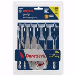 Bosch Daredevil Standard Spade Bit Set, 6-Piece, 6 in. Length thumbnail 4