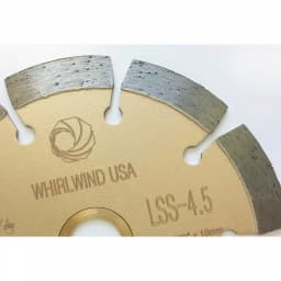Whirlwind USA 4.5 in. Segmented Diamond Blade for Concrete, Brick, and Stone thumbnail 3