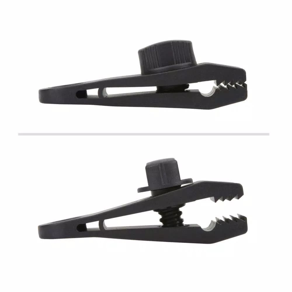 TEKTON Tarp Clips, 4-Piece Set for Securing Canopies and Covers