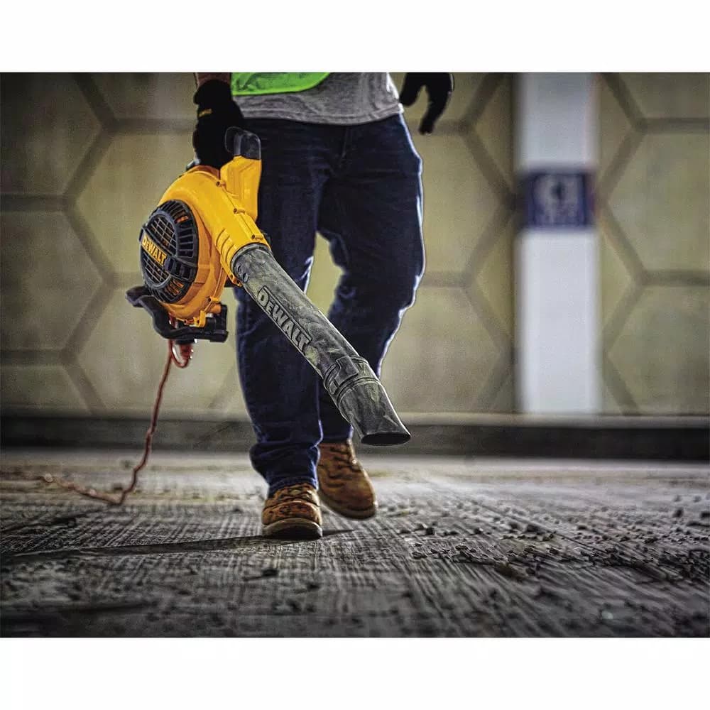 DEWALT 12 Amp Corded Electric Handheld Leaf Blower, 409 CFM, 189 MPH