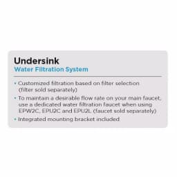 EcoPure EPU3 Under Sink Drinking Water Filtration System thumbnail 7
