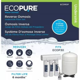 EcoPure Replacement Water Filter Pack for ECOP30 Reverse Osmosis Systems thumbnail 4