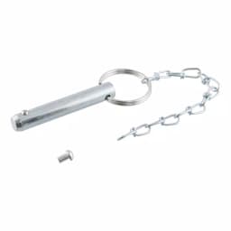 CURT Replacement 9/16" Swivel Jack Retainer Pin with 3-1/2" Chain thumbnail 3