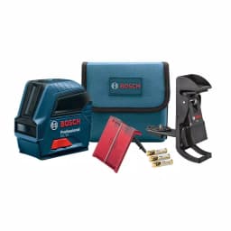 Bosch GLL 50 Self-Leveling Cross-Line Laser Level Kit with BM3 Positioning Device thumbnail 5