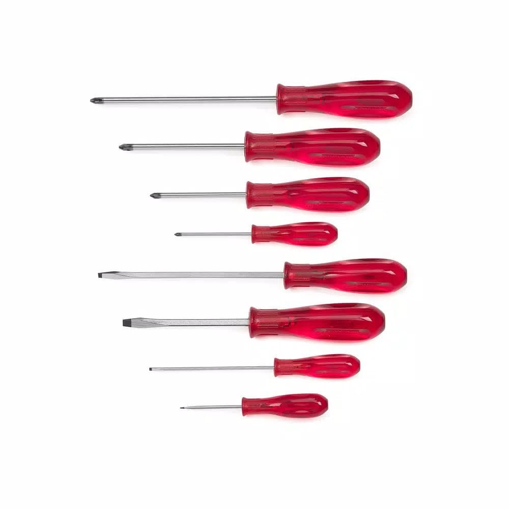 GearWrench 8-Piece Screwdriver Set with Tri-Lobe Ergonomic Handles
