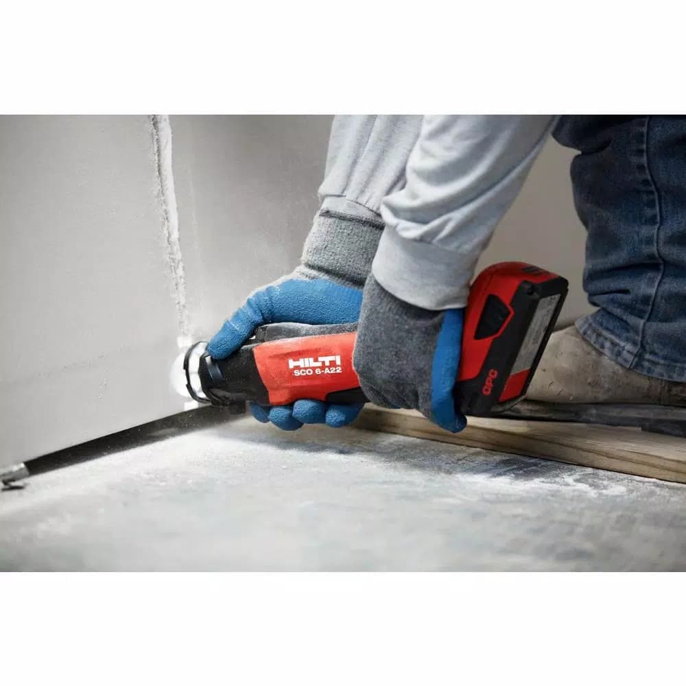 Hilti SCO 6-A22 22V Brushless Cordless Cut-Out Tool Body with Bits