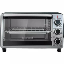 BLACK+DECKER 6-Slice Convection Toaster Oven with Bake, Broil, and Toast Functions - Black thumbnail 7